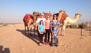 Desert safari Dubai with baby